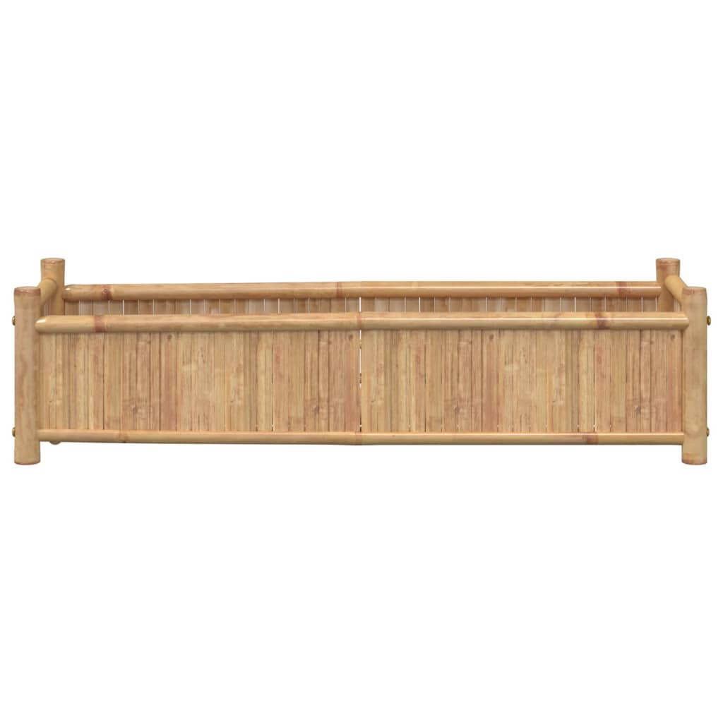 plantekasse 100x30x25 cm bambus