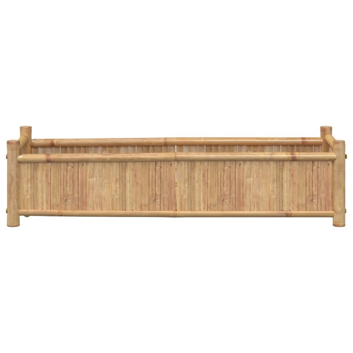 plantekasse 100x30x25 cm bambus