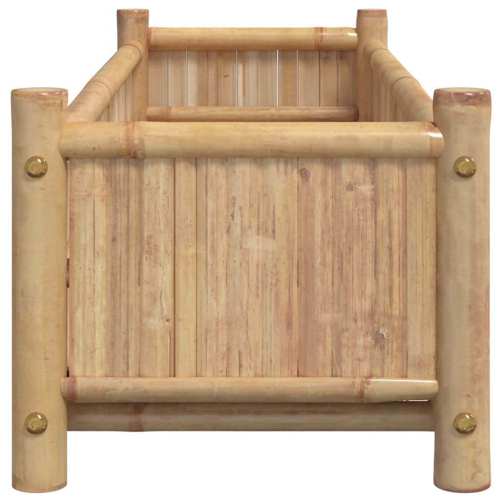 plantekasse 100x30x25 cm bambus