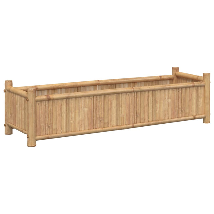 plantekasse 100x30x25 cm bambus
