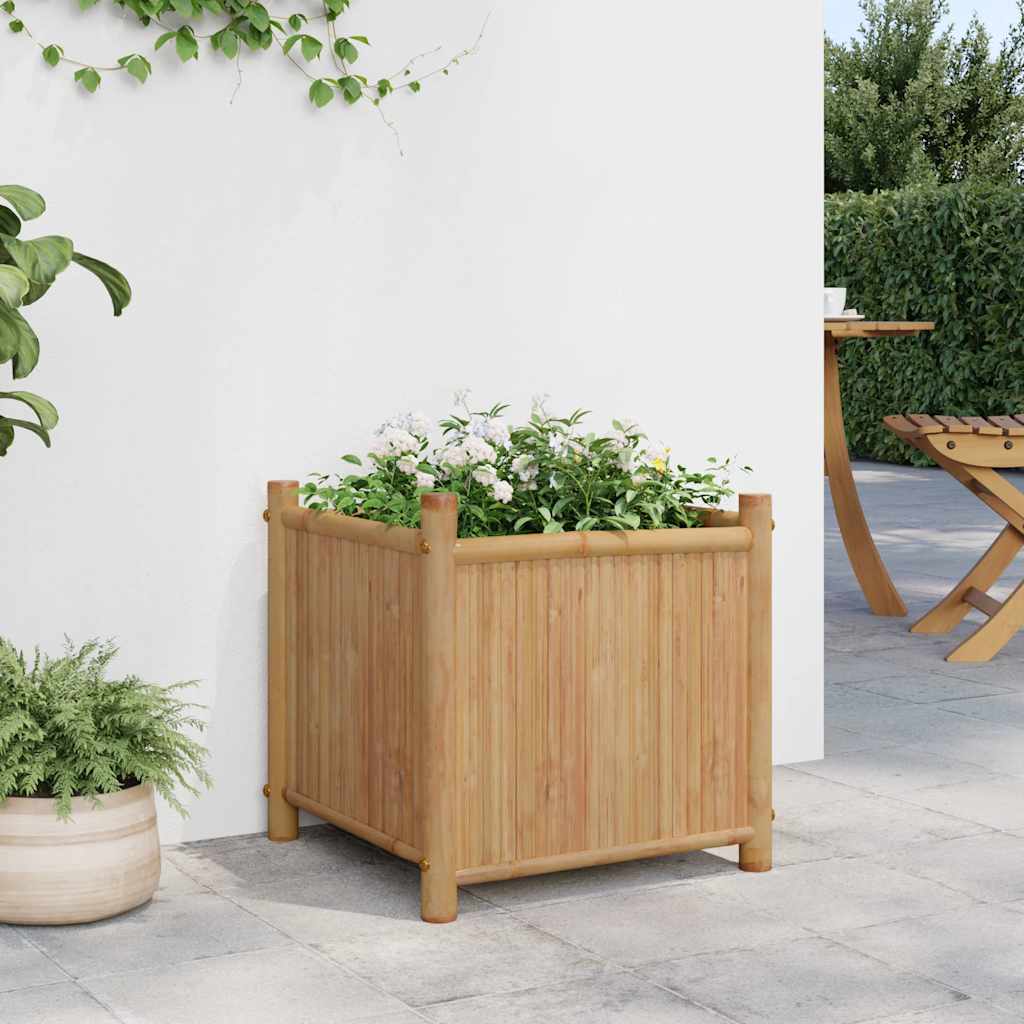 plantekasse 40x40x40 cm bambus