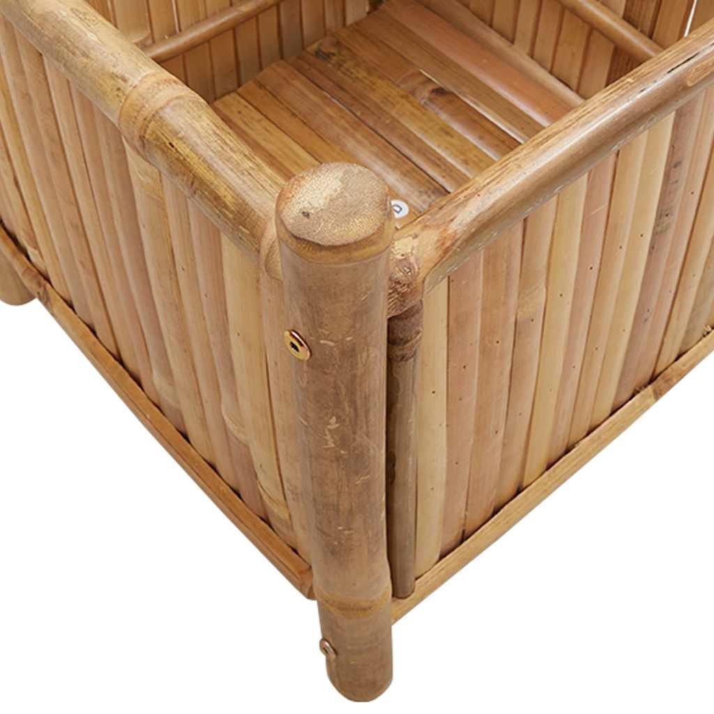 plantekasse 40x40x40 cm bambus