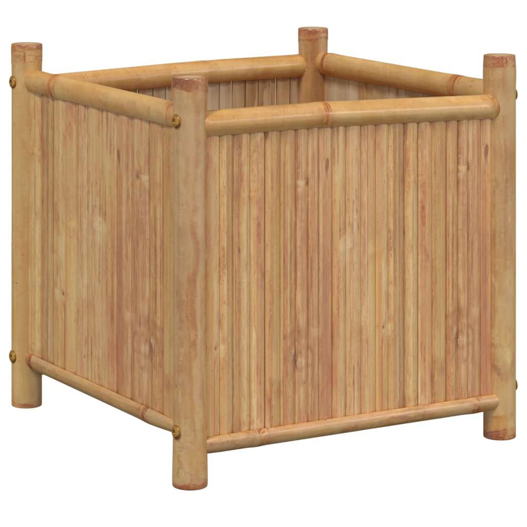 plantekasse 50x50x50 cm bambus