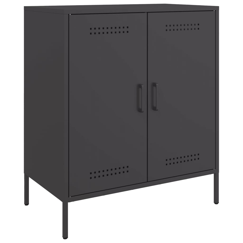 skænk 68x39x79 cm stål sort