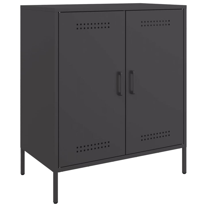 skænk 68x39x79 cm stål sort