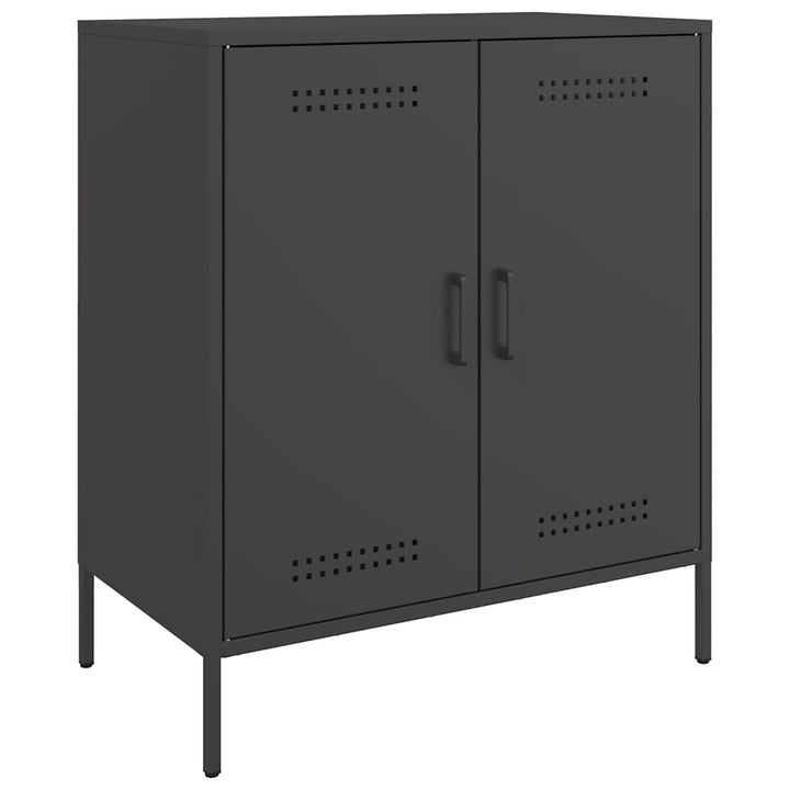 skænk 68x39x79 cm stål sort