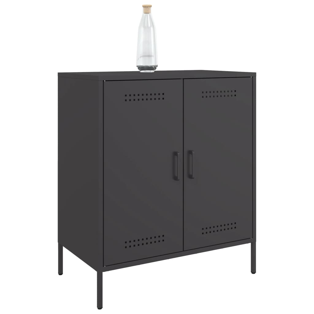 skænk 68x39x79 cm stål sort