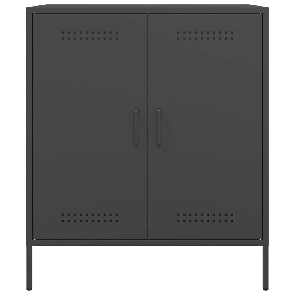 skænk 68x39x79 cm stål sort