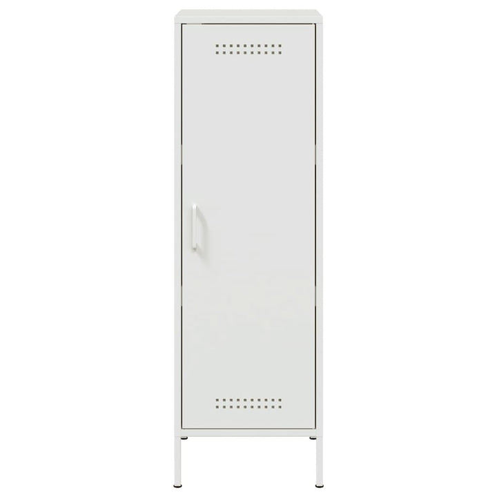 skab 36x39x113 cm stål hvid