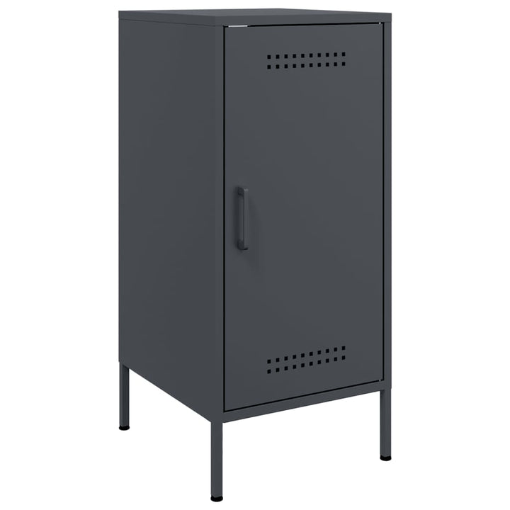 skab 36x39x79 cm stål antracitgrå