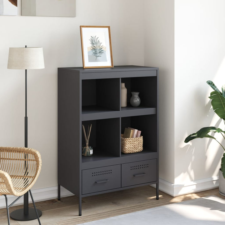 skab 68x39x101,5 cm stål antracitgrå