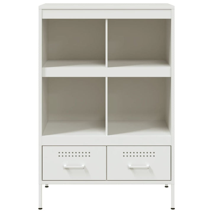 skab 68x39x101,5 cm stål hvid