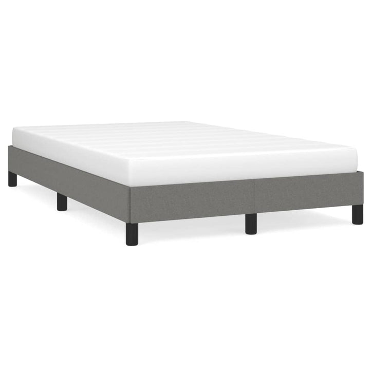 sengeramme uden madras 120x190 cm stof enkeltseng Mørkegrå
