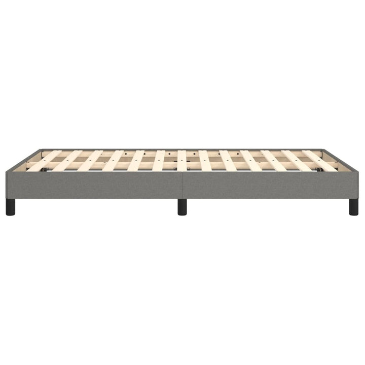 sengeramme uden madras 120x190 cm stof enkeltseng Mørkegrå