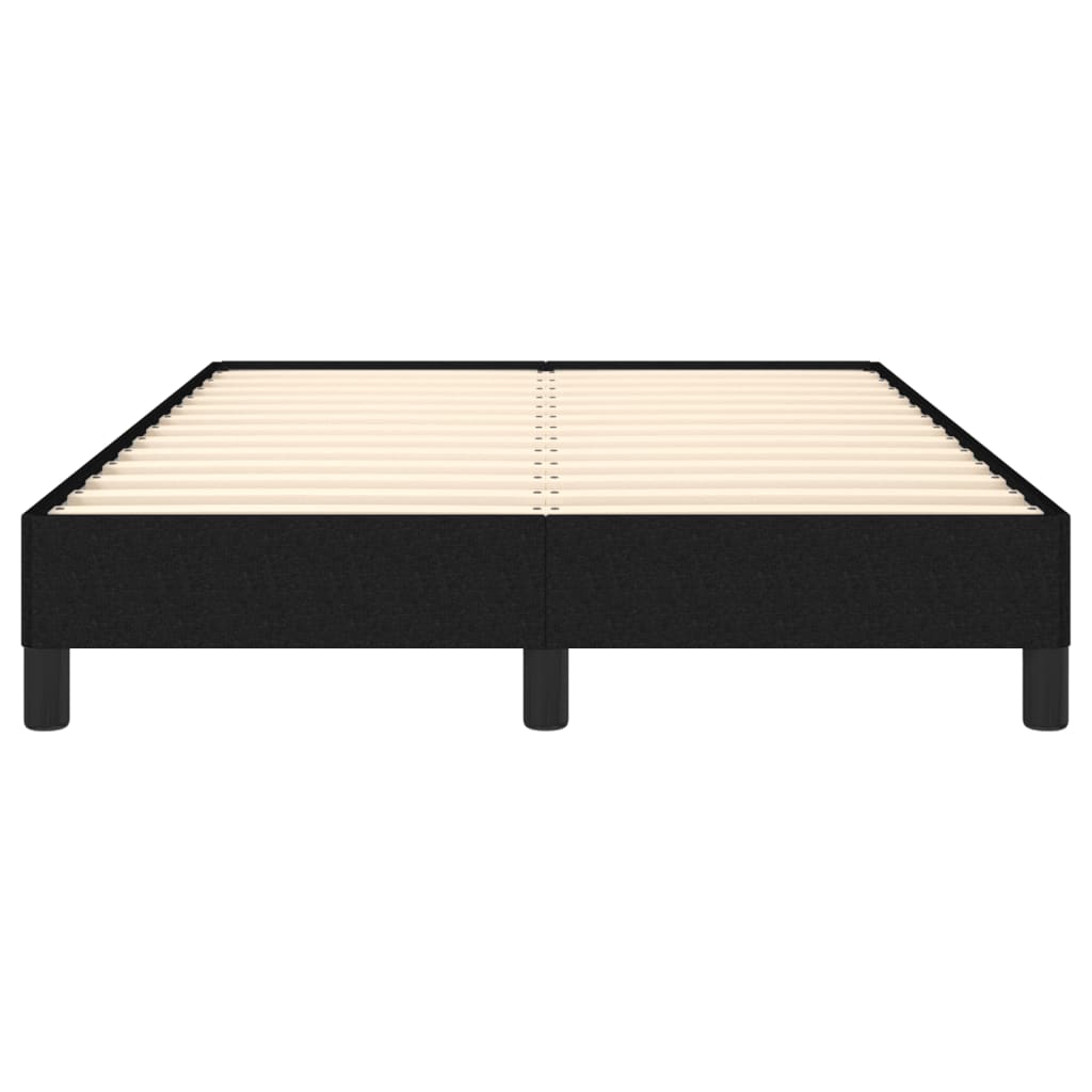 sengeramme uden madras 120x190 cm stof sort