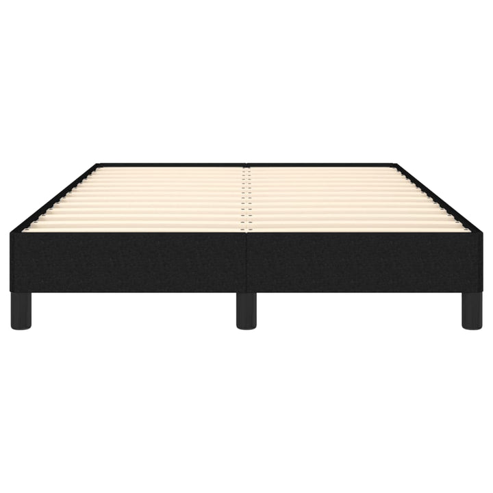 sengeramme uden madras 120x190 cm stof sort