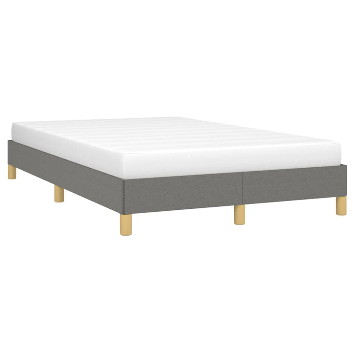 sengeramme uden madras 120x190 cm stof enkeltseng Mørkegrå