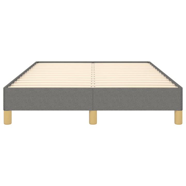 sengeramme uden madras 120x190 cm stof enkeltseng Mørkegrå