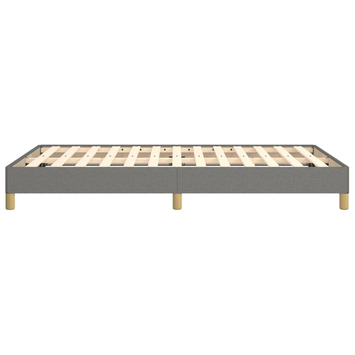 sengeramme uden madras 120x190 cm stof enkeltseng Mørkegrå