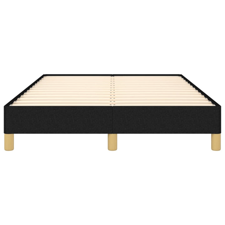 sengeramme uden madras 120x190 cm stof sort