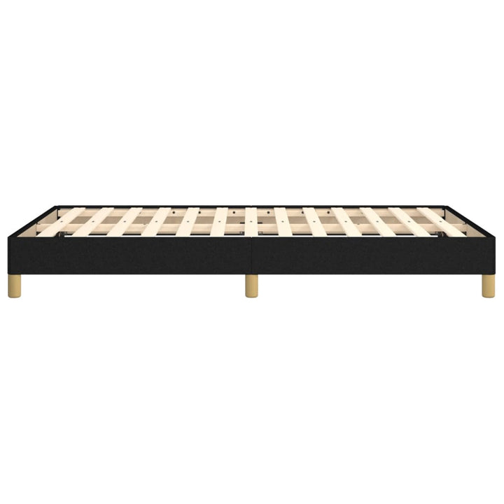 sengeramme uden madras 120x190 cm stof sort