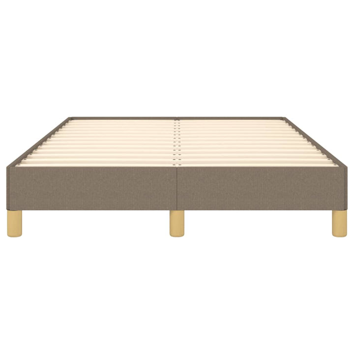 sengeramme uden madras 120x190 cm stof gråbrun