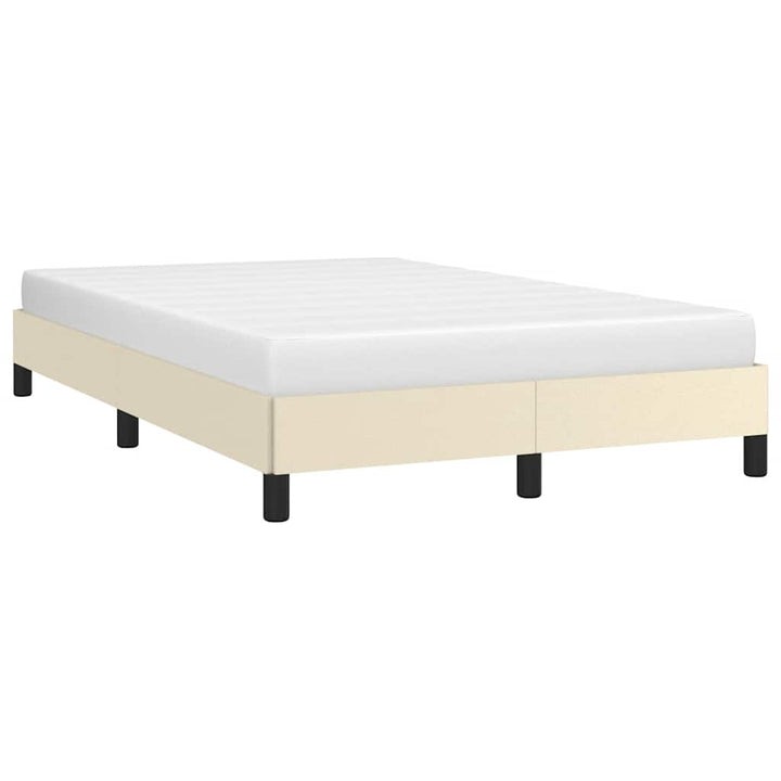sengeramme uden madras 120x190 cm kunstlæder enkeltseng