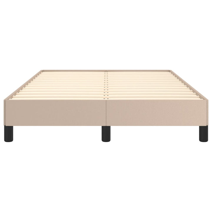 sengeramme uden madras 120x190 cm cappuccino farvet