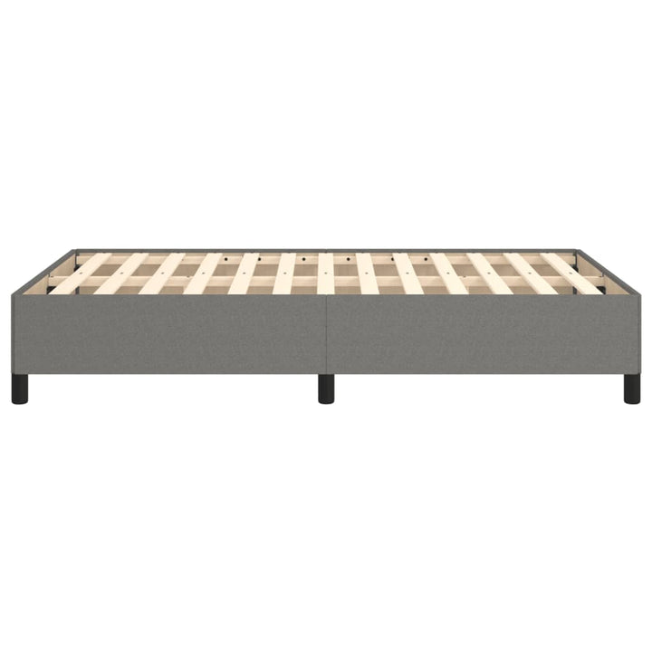 sengeramme uden madras 120x190 cm stof enkeltseng Mørkegrå