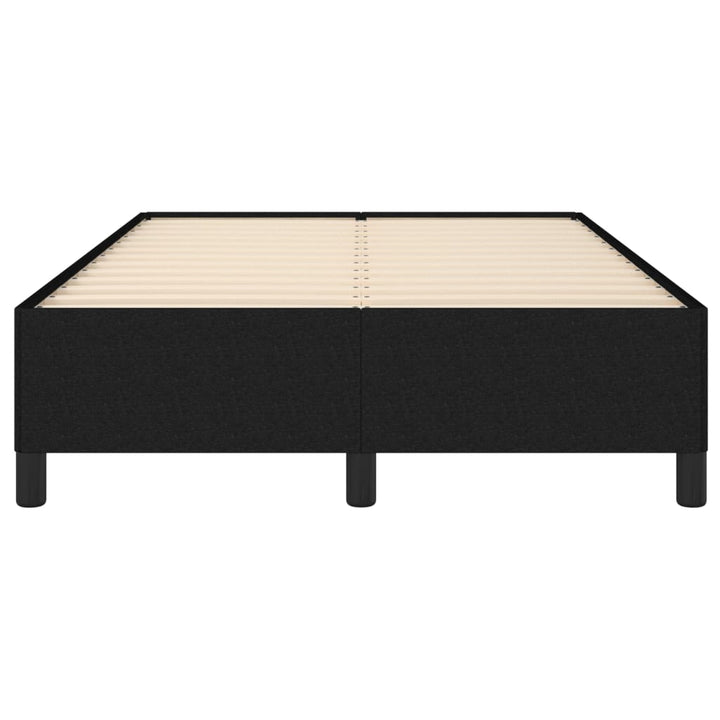 sengeramme uden madras 120x190 cm stof sort