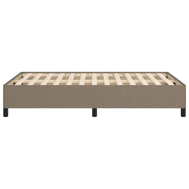 sengeramme uden madras 120x190 cm stof gråbrun