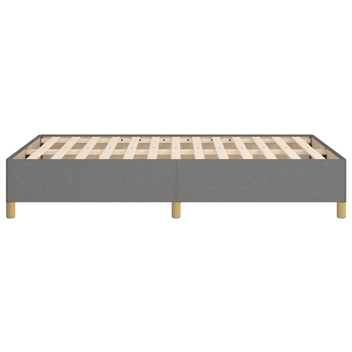 sengeramme uden madras 120x190 cm stof enkeltseng Mørkegrå