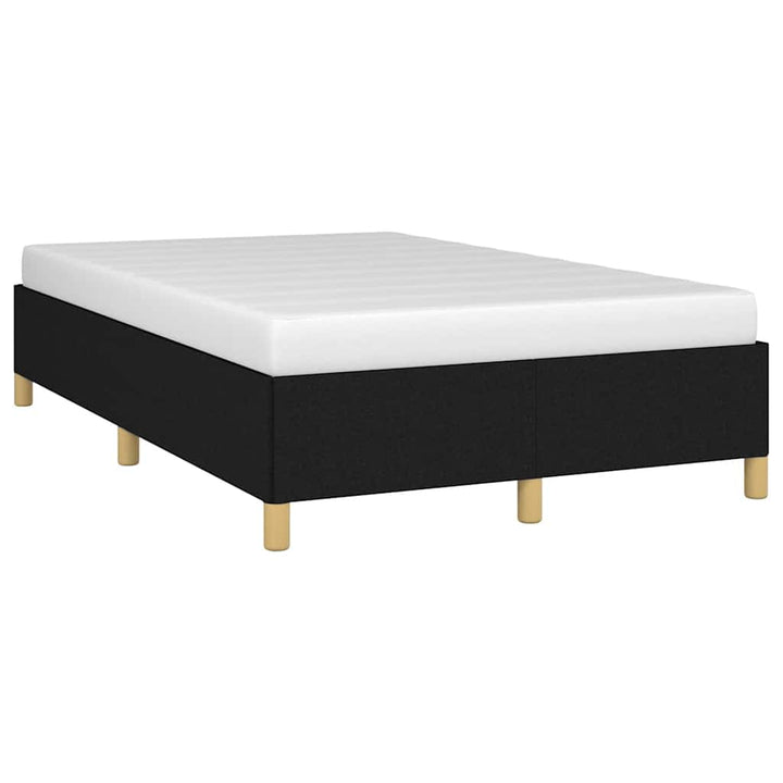 sengeramme uden madras 120x190 cm stof sort
