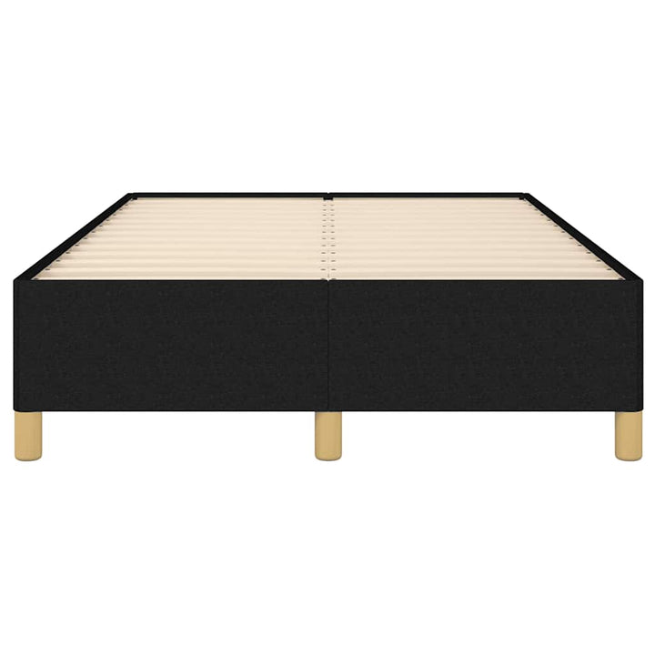 sengeramme uden madras 120x190 cm stof sort