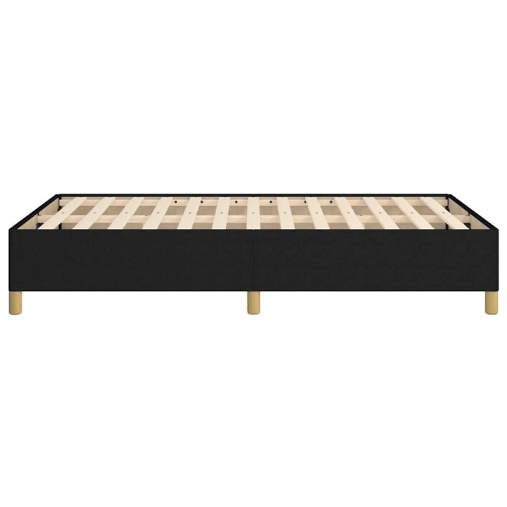 sengeramme uden madras 120x190 cm stof sort
