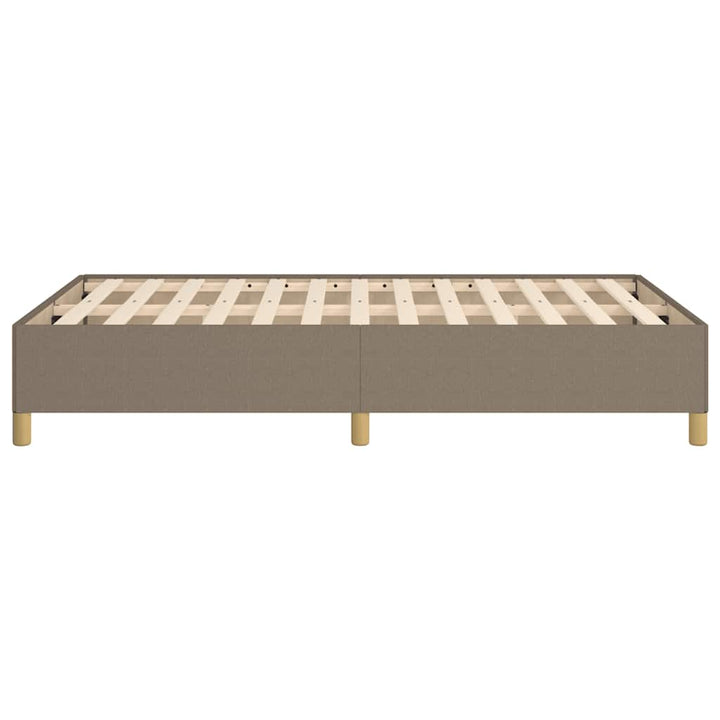 sengeramme uden madras 120x190 cm stof gråbrun
