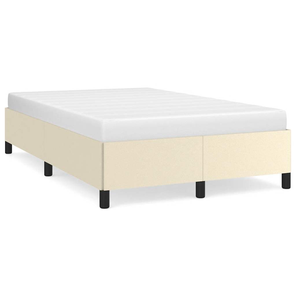 sengeramme uden madras 120x190 cm kunstlæder enkeltseng