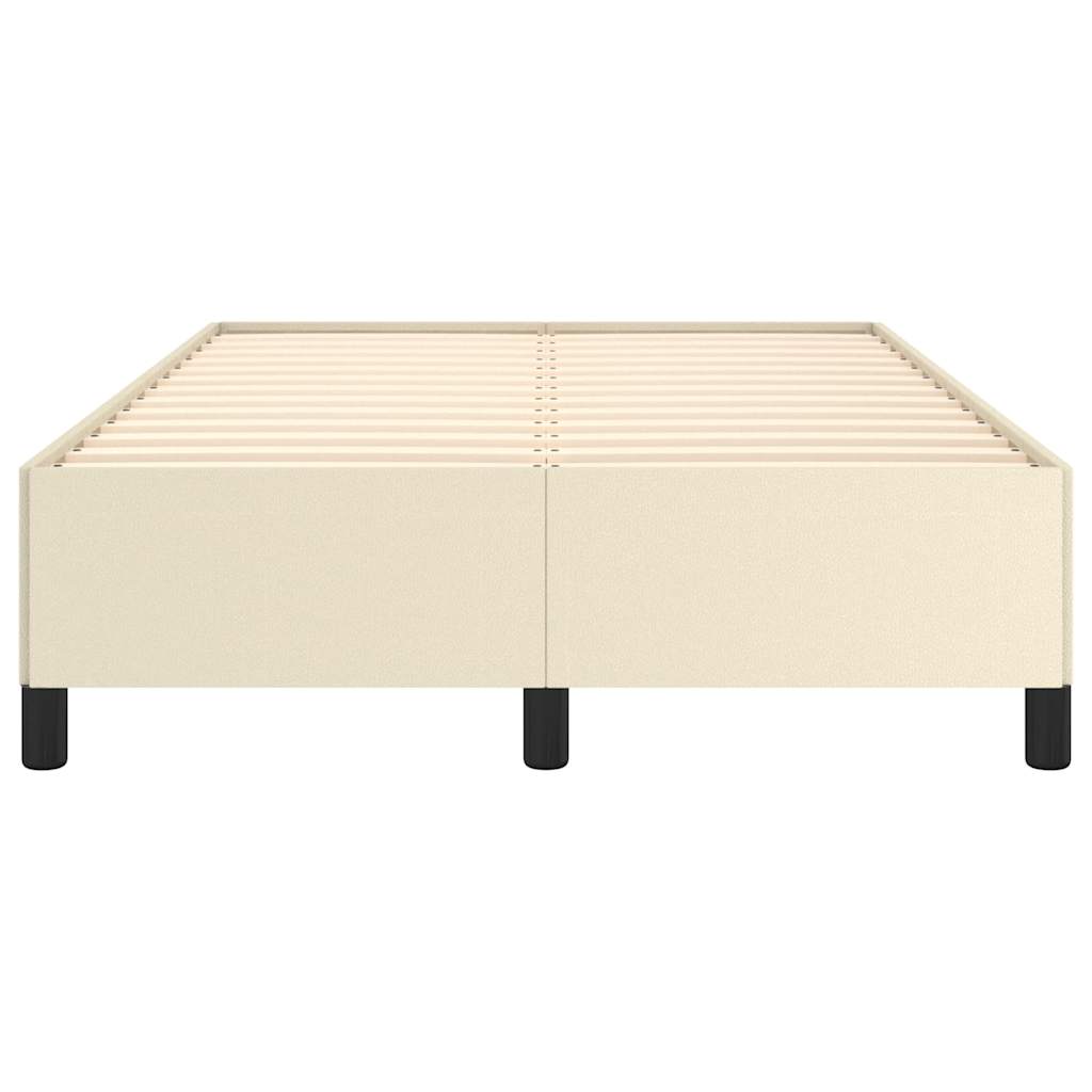 sengeramme uden madras 120x190 cm kunstlæder enkeltseng