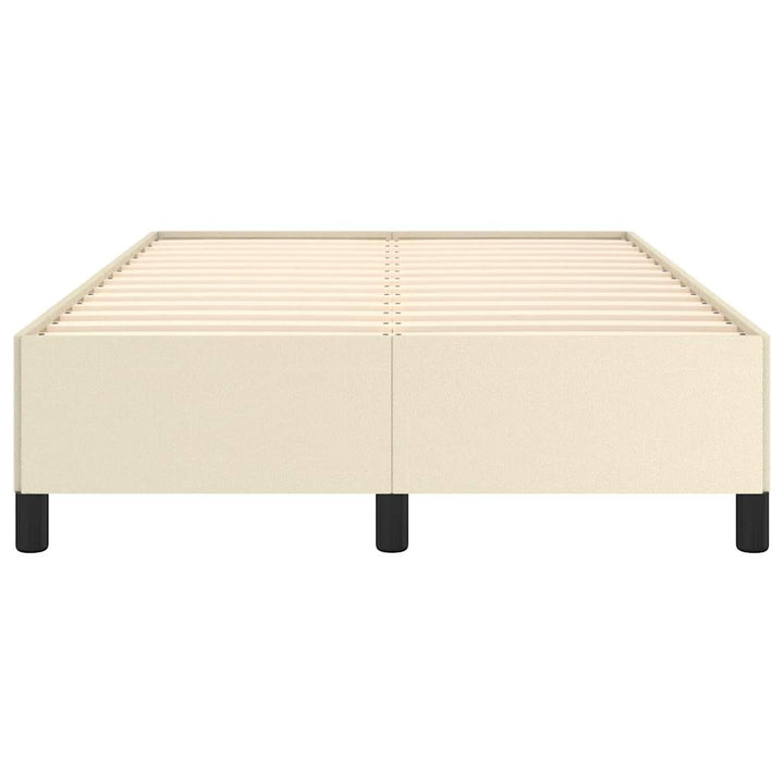sengeramme uden madras 120x190 cm kunstlæder enkeltseng