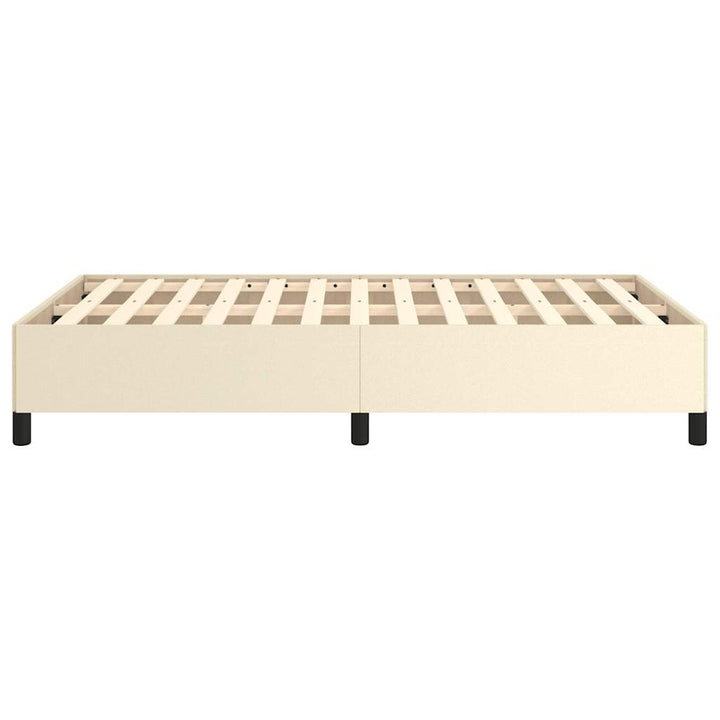 sengeramme uden madras 120x190 cm kunstlæder enkeltseng