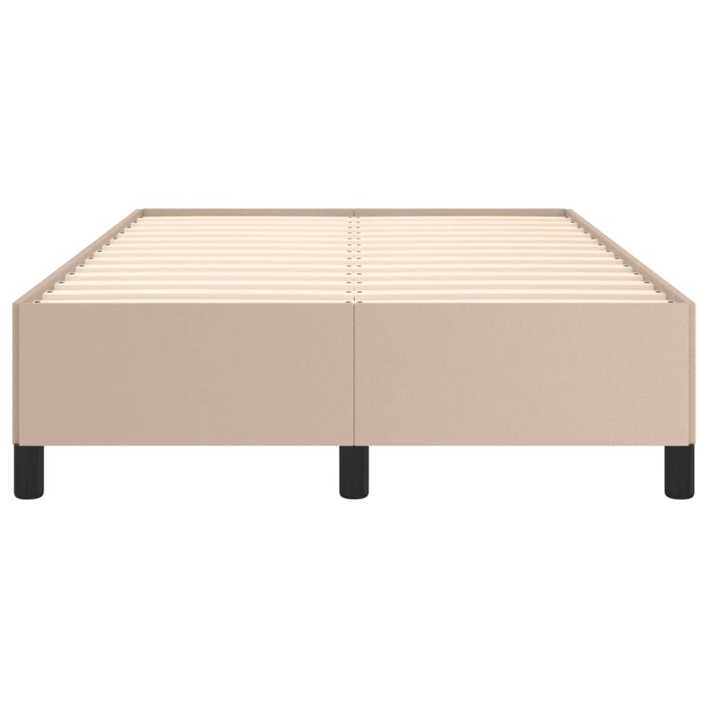 sengeramme uden madras 120x190 cm cappuccino farvet