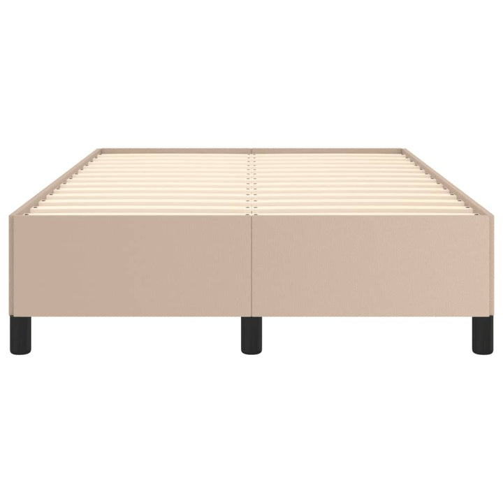 sengeramme uden madras 120x190 cm cappuccino farvet