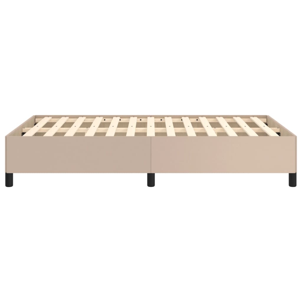 sengeramme uden madras 120x190 cm cappuccino farvet
