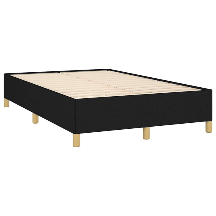 kontinentalseng med madras 120x190 cm stof sort