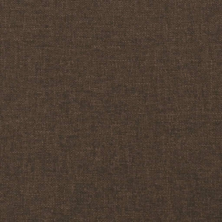 sengeramme uden madras 120x190 cm stof mørkebrun