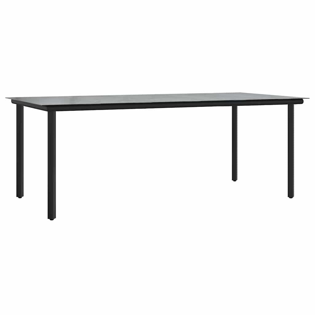 Have Spisebordssæt med pude 7 pcs Grå polyrattan