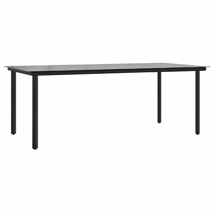 Have Spisebordssæt med pude 9 pcs Lysegrå polyrattan