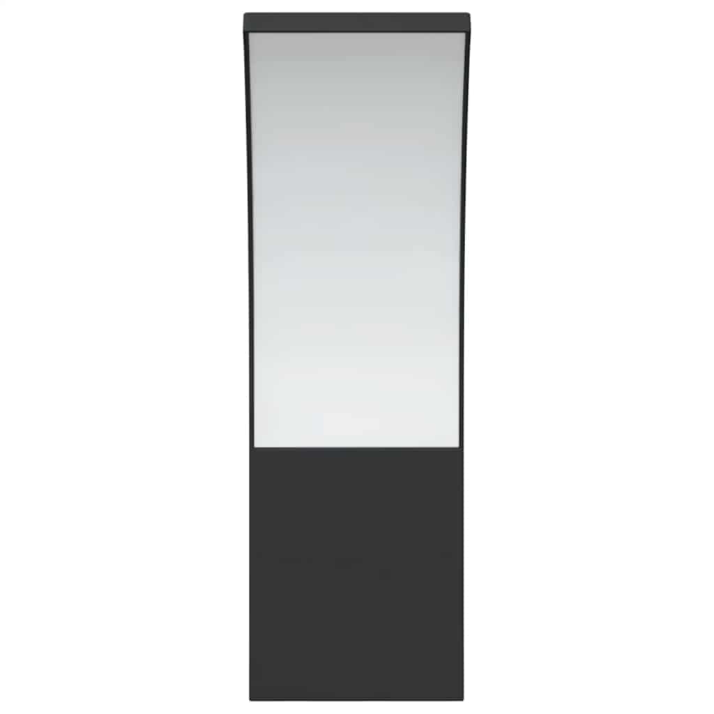 udendørs LED-væglamper 2 stk. trykstøbt aluminium sort