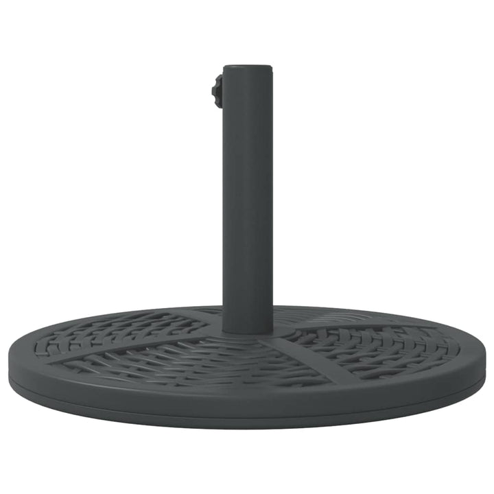 parasolfod Ø38/48 mm stænger 12 kg rund