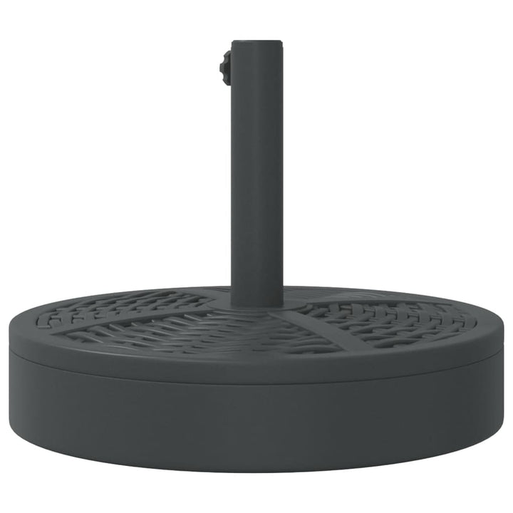 parasolfod til Ø38/48 mm stænger 25 kg rund